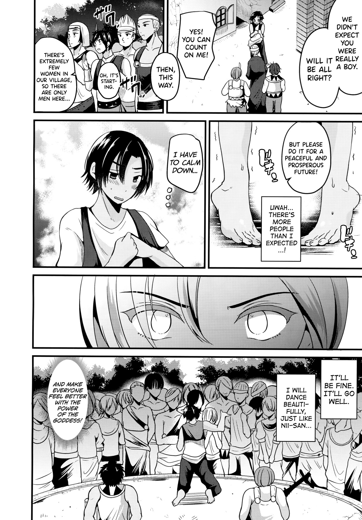 Hentai Manga Comic-Turning into a Girl and Becoming a Dancer-Read-4